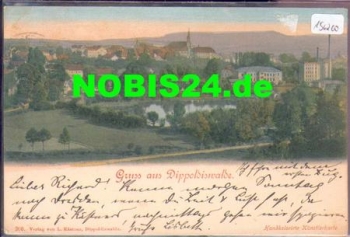 01744 Dippoldiswalde Greetings from ... o 27.07.1901