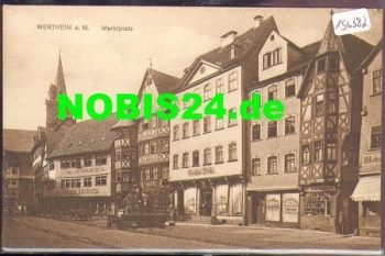 97877 Wertheim Marktplatz *ca. 1920