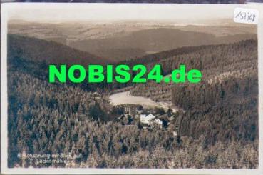 01744 Hirschsprung, Blick auf Ladenmühle o 28.8.1932