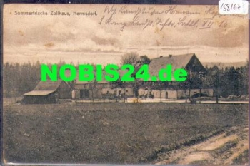 01776 Hermsdorf, Zollhaus, o 12.09.1916 field post