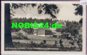 01776 Oberbaerenburg HO-Restaurant "zum Baeren" o 23.7.1956