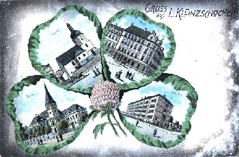 Kleinzschocher Leipzig cloverleaf Litho * ca. 1900