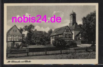 Klotzsche Dresden  mit Kirche *ca. 1930
