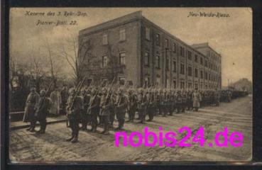01594 Weida Riesa barracks military o 14.9.1918