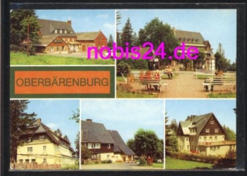 01776 Oberbärenburg Gasthäuser *ca. 1982