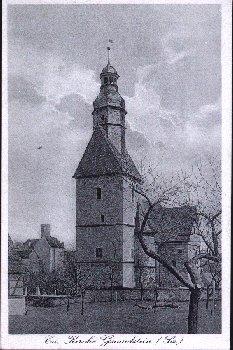 04655 Gnandstein Evangelische Kirche * ca. 1920