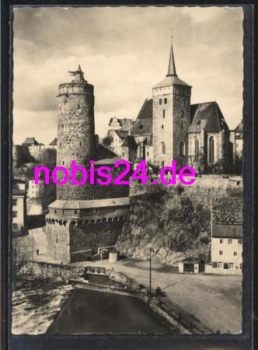 02625 Bautzen Wasserkunst Kirche o 22.7.1961