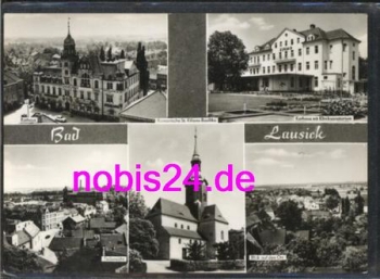 04651 Bad Lausick Kirche Kurhaus  *ca.1975