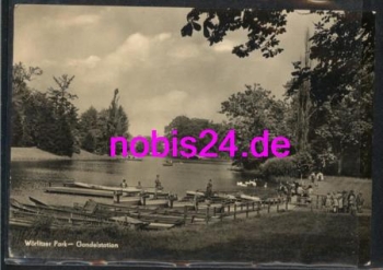 06786 Woerlitzer Park Gondeln o ca. 1964