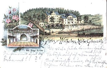 04639 Gössnitz Wilhelmshohe Litho o 2.5.1896