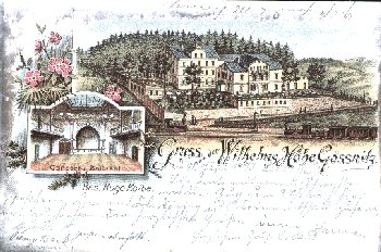 04639 Gossnitz Wilhelms-Hohe Litho o 12.6.1899