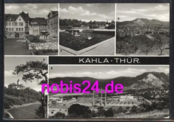 07768 Kahla Schwimmbad Leuchtenburg o 23.5.1985