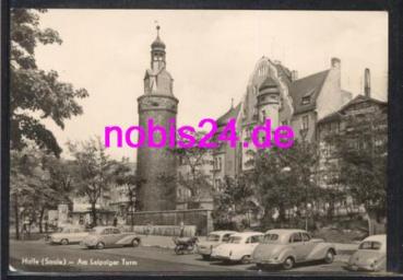 Halle Saale Leipziger Turm o 11.3.1974