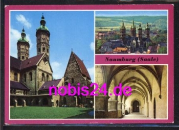06618 Naumburg Dom Innenhof Kreuzgang  *ca.1980