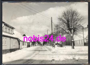 06493 Neudorf Harzgerode im Winter o 24.2.1976