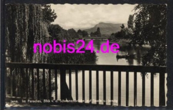 07751 Jena In the Paradise Swan Bridge o 13.6.1957