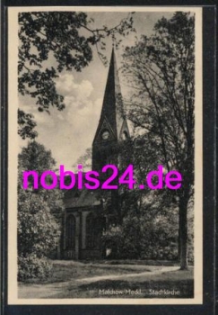 17213 Malchow Stadtkirche o 19.8.1957
