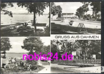 17166 Dahmen campsite Malchinsee o ca.1978