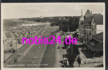 18225 Arendsee Hotel Promenade Strand  *ca.1930