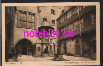 Frankfurt Main Roemerhof Treppe *ca.1930