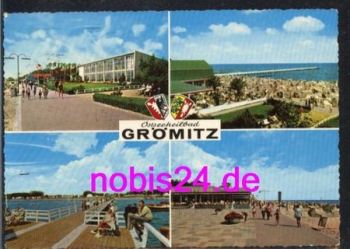 23743 Groemitz Restaurant Strand Wappen o 11.8.1965