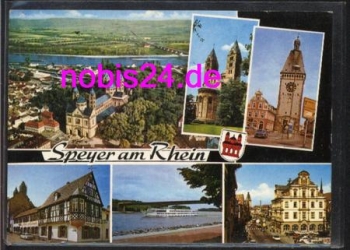 67346 Speyer Schloss Kirchen Schiff o 29.7.1986