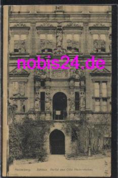 Heidelberg Portal Heinrichsbau Schloss *ca.1910
