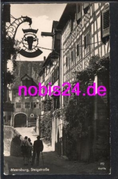 88709 Meersburg die Steigstrasse Gasthof o 9.8.1963