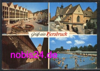 91217 Hersbruck Freibad Kaufhaus o 13.8.1975