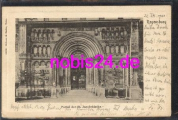 Regensburg St. Jacobskirche o 23.9.1901