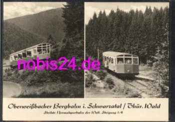 98744 Oberweißbach Bergbahn *ca.1969