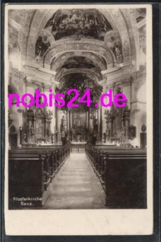 96215 Banz  Klosterkirche innen  *ca.1930