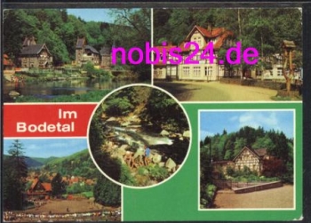 38889 Treseburg Waldbühne Erholungsheim o 2.6.1982