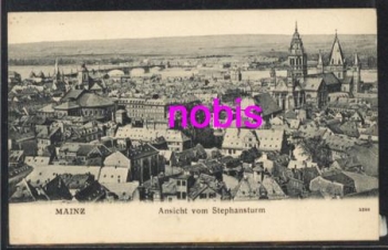 Mainz vom Stephansturm *ca.1900