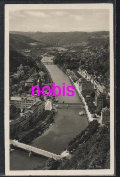 56130 Bad Ems Luftbildaufnahme *ca.1960