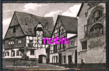 56333 Winningen Weinhof Post Brunnen *ca.1950