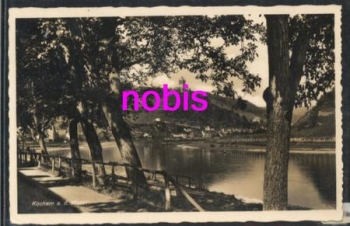 56332 Kochem Mosel Blick zur Burg o 26.6.1944