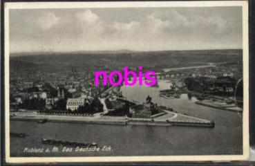 Koblenz Rhein Das Deutsche Eck o 31.8.1931