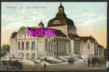 Freiburg Breisgau Neues Stadttheater *ca.1920