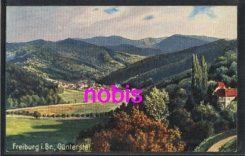 Freiburg Breisgau Gunterstal artist card *ca.1910