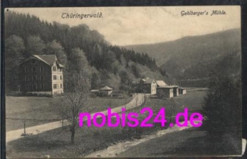 98559 Gehlberger's Mill Thuringian Forest o June 22, 1909