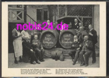 55411 Bingen Rhine 1934 wine tasting *ca.1934