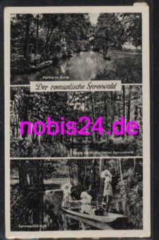 Spreewald Trachten Kahnfahrt  ca.1940