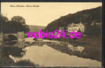 34346 Hann. Munden Werra bridge * around 1920
