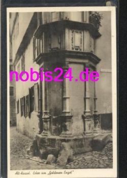 Alt Kassel Erker goldener Engel  *ca.1930
