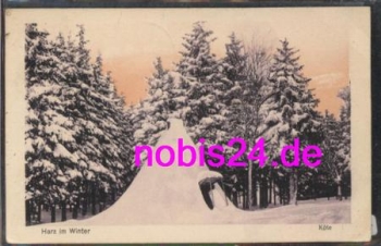 38879 Schierke Harz Winter Kote o 2.1.1916