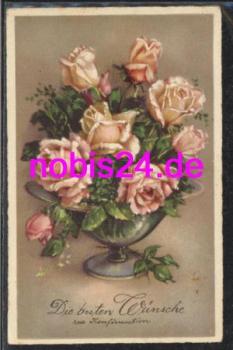 Roses in vase confirmation * around 1935