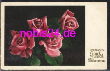 delicate roses confirmation *ca.1950
