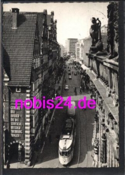 Bremen tram line 2 o August 24, 1966