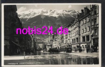 Innsbruck Austria tram no 4 o 6.4.1938